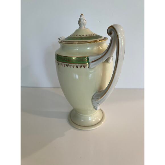 20th Century Czech Demitasse Coffee Pot Creamer & Covered Sugar JL - Picture 3 of 15